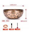 24CM 尼泊爾手工 滿月頌缽 Full Moon Singing Bowl